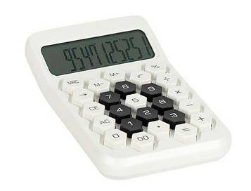 Калькулятор білий №-11