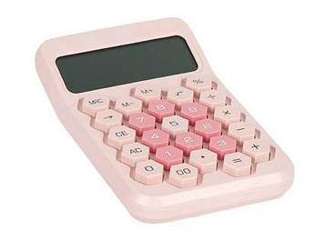 Калькулятор рожевий №-12