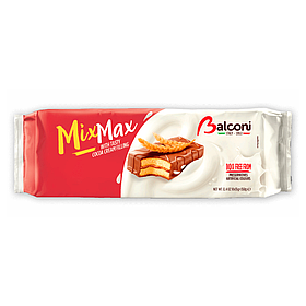 Міні Бісквіти в шоколадній глазурі Balconi з какао 350г