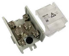 Клемник магістральний SV95 з кришкою GISELT на DIN-рейку з'єднувач прохідний клемна колодка MDT 35