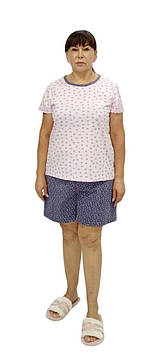 Трикотажна піжама жіноча великі розміри