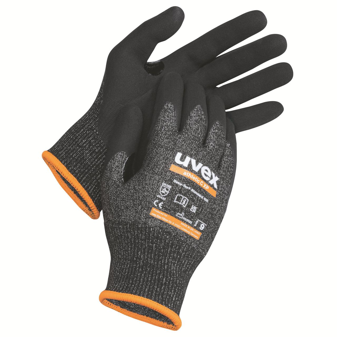 Рукавички, стійкі до порізів uvex athletic C XP (6003709)