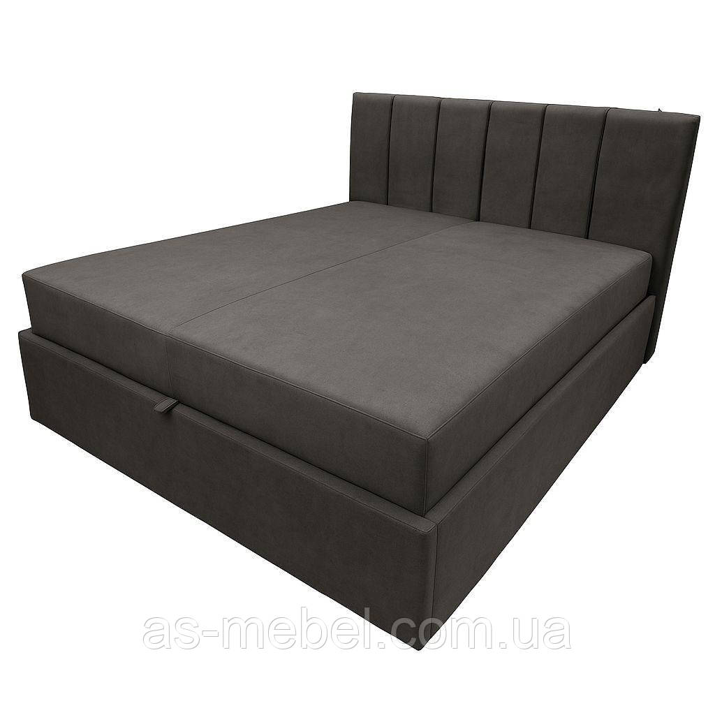 М'яке ліжко 160х200 з підйомним механізмом з матрацом 210*175*110, фото 1