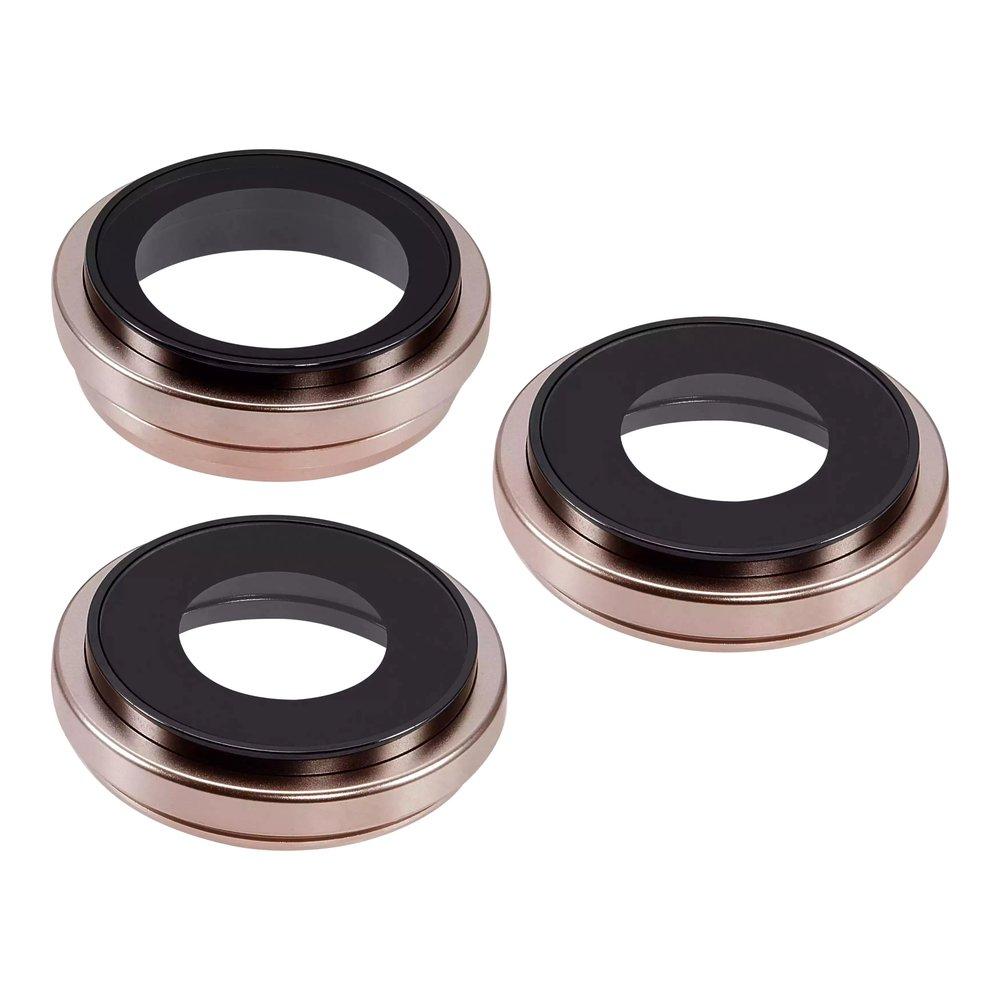 Скло камери для Apple iPhone 16 Pro Max в рамці (Desert titanium) (Original)