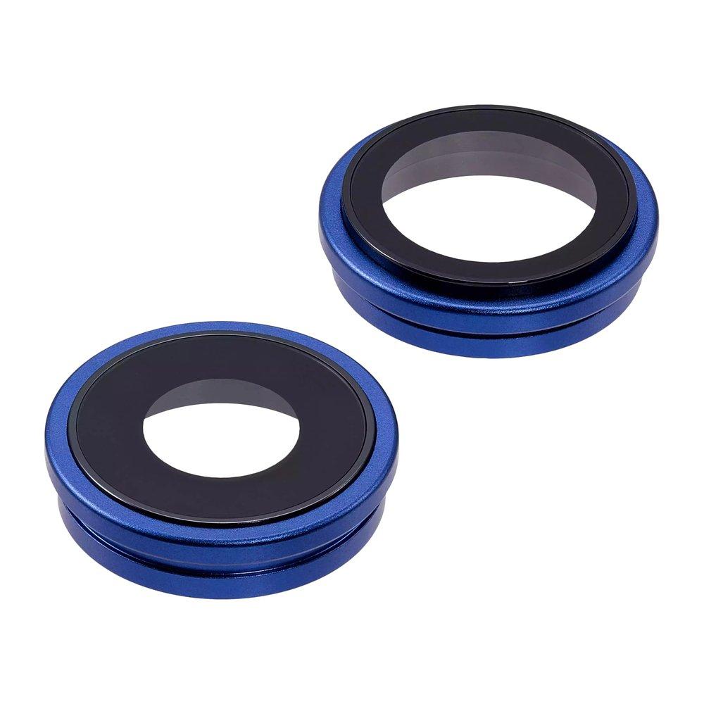 Скло камери для Apple iPhone 16 Plus в рамці (Ultramarine) (Original)