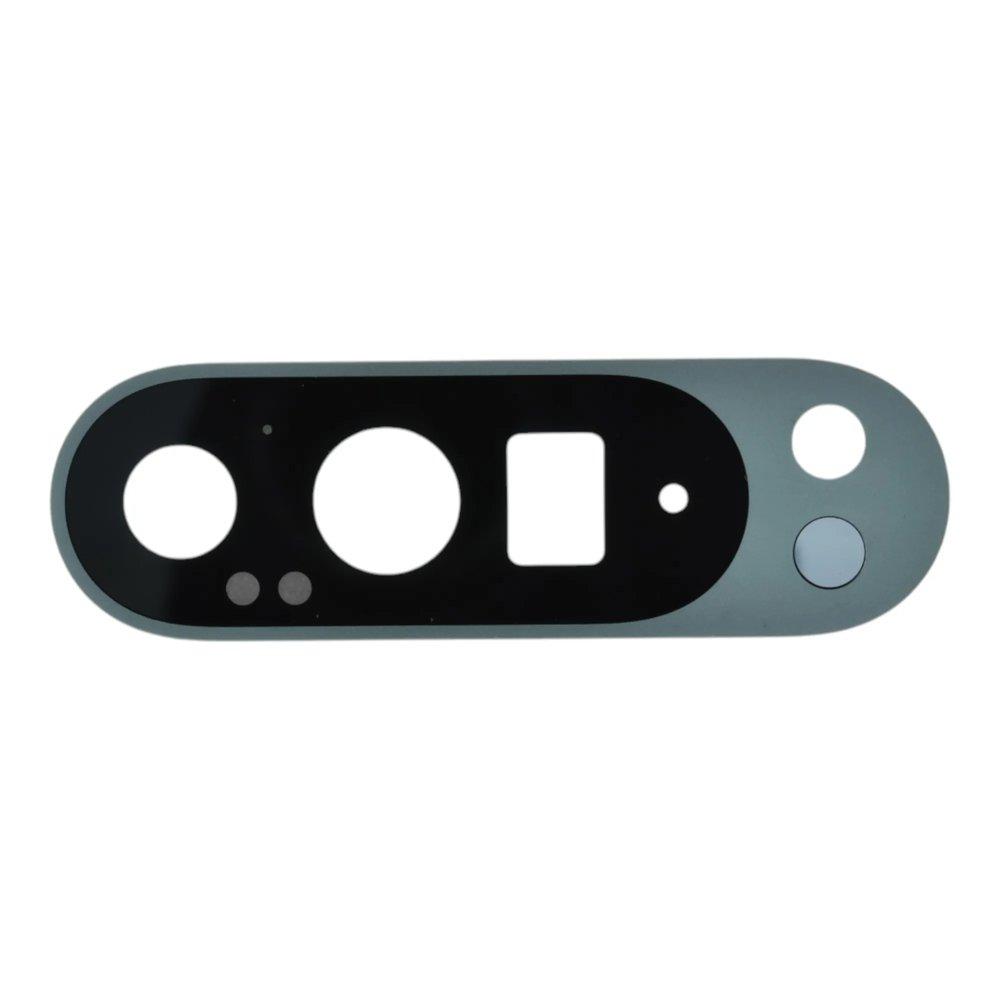 Скло камери для Google Pixel 9 Pro XL в рамці (Green) (Original)