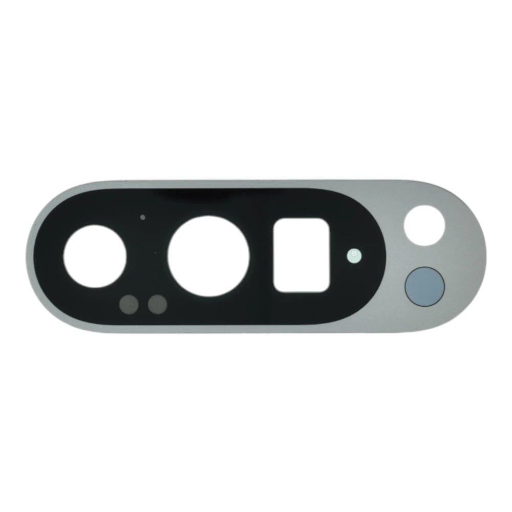 Скло камери для Google Pixel 9 Pro в рамці (Silver) (Original)