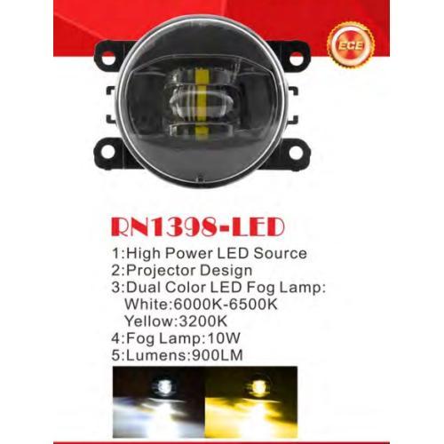Фари дод. модель Renault/HD/NS/MB/SZ Cars/RN1398-LED/12V10W900Lm/3000K&6000K/eл.проводка