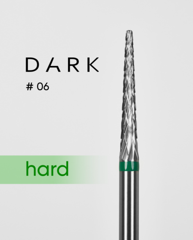 Фреза твердосплавна Dark №06 Голка зелена, фото 1