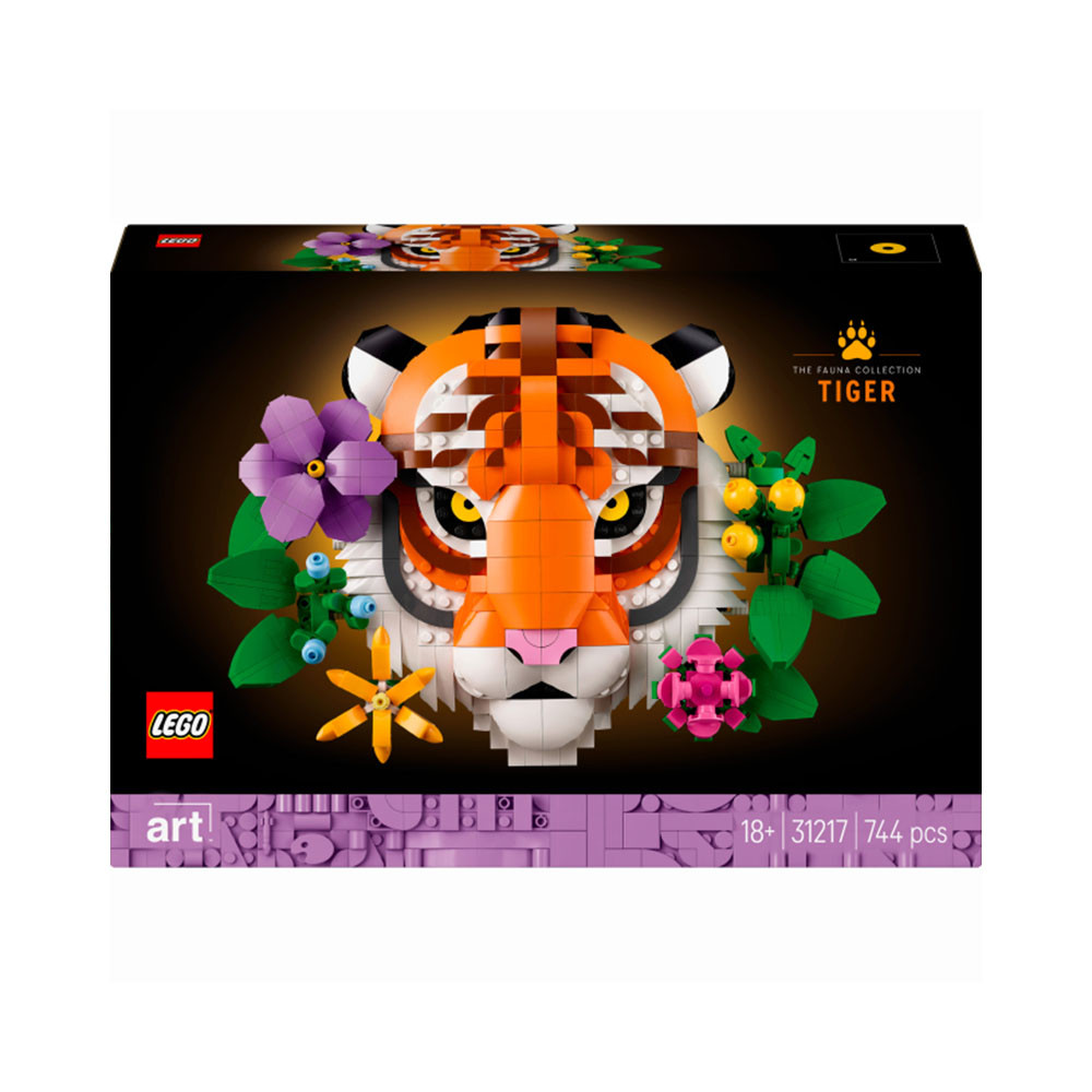 Конструктор LEGO Art Колекція фауни — Тигр 31217, фото 1