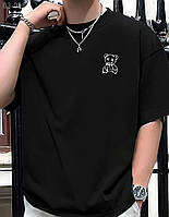 Футболка - Чорний - 63-098