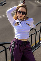 Лонгслів Reload- Mist,білий