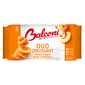 Круасан з абрикосом та персиком Balconi 300г