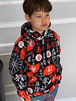 Анорак дитячій - Яскраво червоний - 36-004