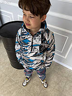 Анорак дитячій - Блакитний - 36-007