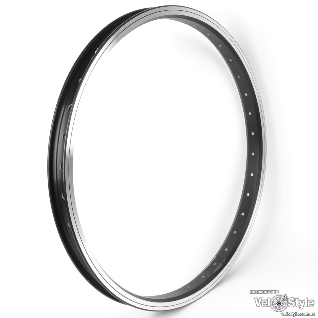 Обід AlexRims DM24 406x32mm, 36 отв., чорний, фото 1