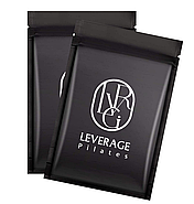 Зіп-пакети чорного кольору зі щільністю 100 мкм 30х40 см Виробництво упаковки з логотипом оптом, фото 5