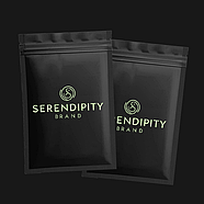 Зіп-пакети чорного кольору зі щільністю 100 мкм 30х40 см Виробництво упаковки з логотипом оптом, фото 6