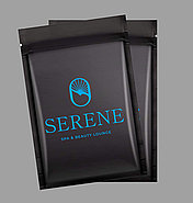 Зіп-пакети чорного кольору зі щільністю 100 мкм 30х40 см Виробництво упаковки з логотипом оптом, фото 8