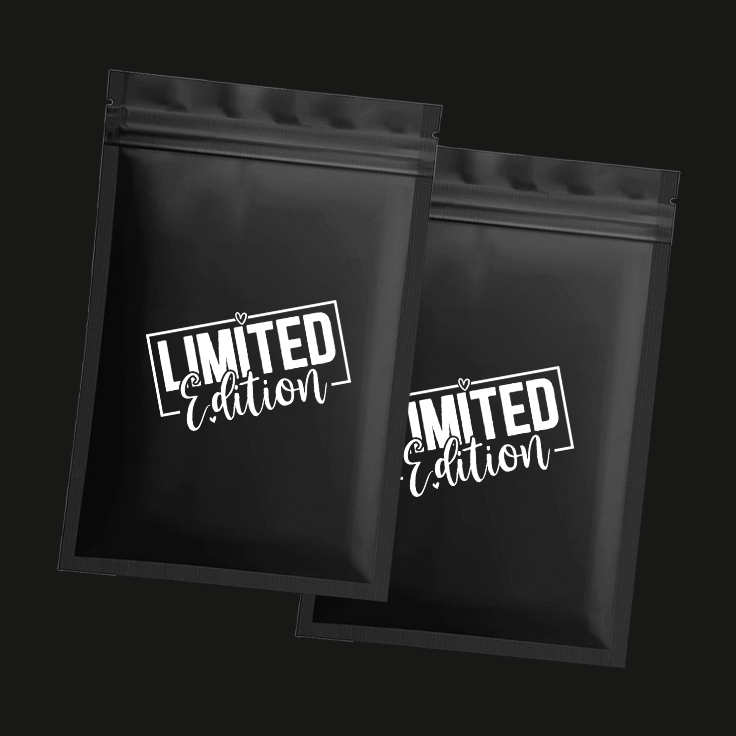 Зіп-пакети чорного кольору зі щільністю 100 мкм 30х40 см Виробництво упаковки з логотипом оптом, фото 1