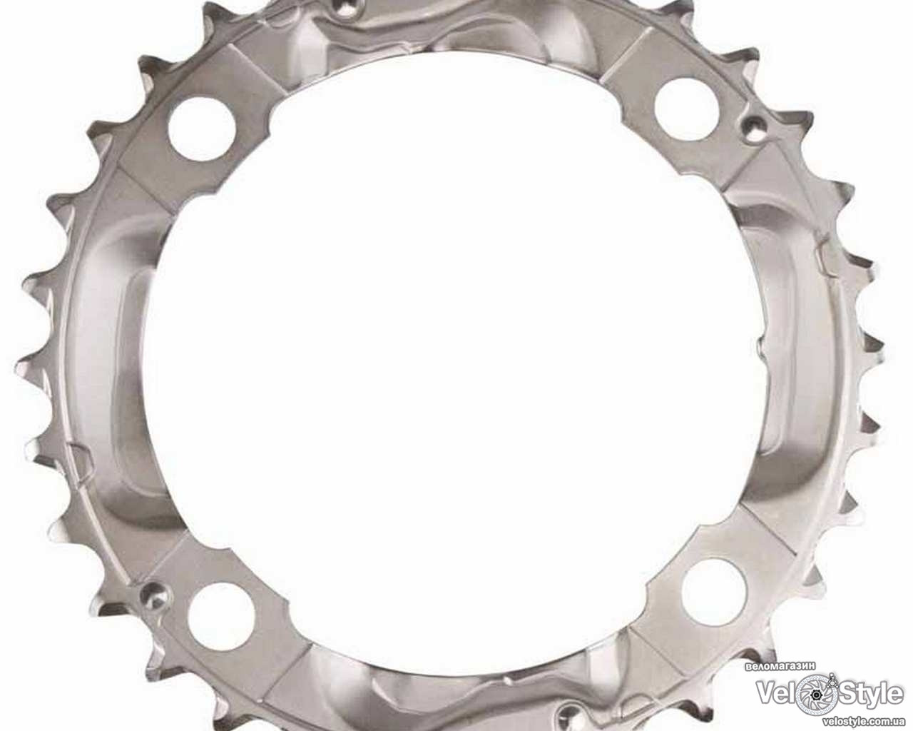 Зірка шатунів Shimano FC-M430-8 32зуб, срібл., фото 1