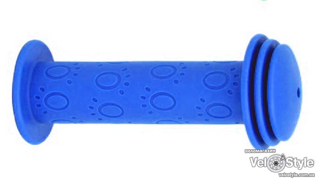 Ручки керма ONRIDE Paw, дитячі, 96 мм, синій, фото 1