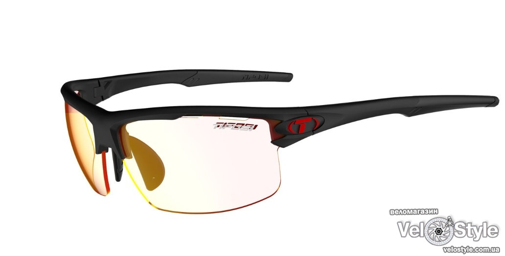Окуляри Tifosi Rivet, колір оправи  Matte Black, одна лінза Clarion Red Fototec, фото 1