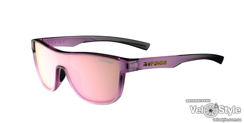 Sizzle, цвет оправы Crystal Peach Blush, одна линзи Pink Mirror, фото 1