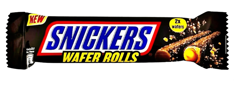 Вафельні трубочки Snickers Wafer Rolls 24г