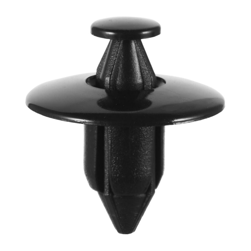 Кріплення розпірної дії, З натискним розпірним штиром Штир без капелюшки, Чорний, Пластик, Розміри (мм): Ø-8, фото 1