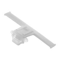 Фігурний прямокутний фігурний капелюх Білий, Пластик, Розміри (мм): T-65x34.4 F-16.2. Марка автомобіля: