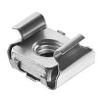 Гайки, шайби, накрутки, Гайка-вставка Сріблястий, Метал, Розміри (мм): T-9.8x10 H-6.5 M-4. Марка автомобіля: