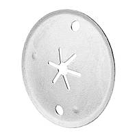 Гайки, шайби, накрутки, Шайба Сріблястий, Метал, Розміри (мм): T-10 D-2.8. Марка автомобіля: AUDI, SEAT, VW,