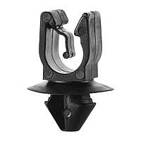 Кріплення опори капота, шлангів, дротів, Кріплення опори капота Чорний, Пластик, Розміри (мм): F-10.9 D-8