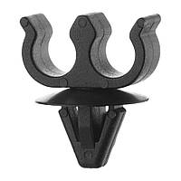 Кріплення опори капота, шлангів, дротів, Тримач трубок/проводів Чорний, Пластик, Розміри (мм): T-15.8