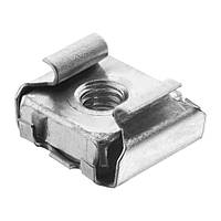 Гайки, шайби, накрутки, Гайка-вставка Сріблястий, Метал, Розміри (мм): T-9.9x9.9 H-5.5 M-3. Марка автомобіля: