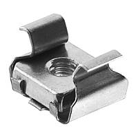 Гайки, шайби, накрутки, Гайка-вставка Сріблястий, Метал, Розміри (мм): T-9.9x9.9 H-7 M-3. Марка автомобіля: