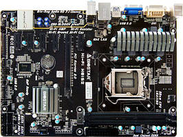 Материнська плата s1150 Intel H81 GM 2*DDR3 Biostar hi-fi H81S2 VER 6.0 ATX б/в