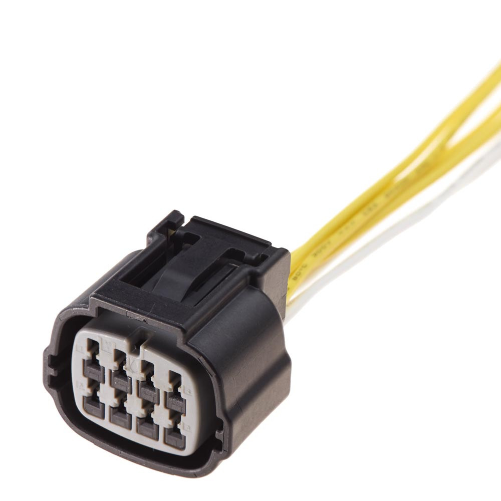 Тип
Електричний з'єднувач з проводом (дротом)
Підвид 8-контактний
Колір Чорний
Матеріал Пластик
Країна, фото 1