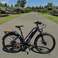 Електровелосипед 27,5" Renger Lady Purple зад мотор 36V/350W, батарея 36V 12.5A/H-60км запас ходу