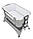 Приставне ліжечко Carrello Aria 2 в 1 CRL-16402 Silver Grey, фото 2