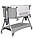 Приставне ліжечко Carrello Aria 2 в 1 CRL-16402 Silver Grey, фото 3
