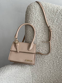 Сумка жіноча Jacquemus Le Chiquito Premium Бежевий (з пакуванням)