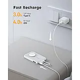 Повербанк VEGER V1171 10000 мАг 20W PD Fast Charging White, фото 3