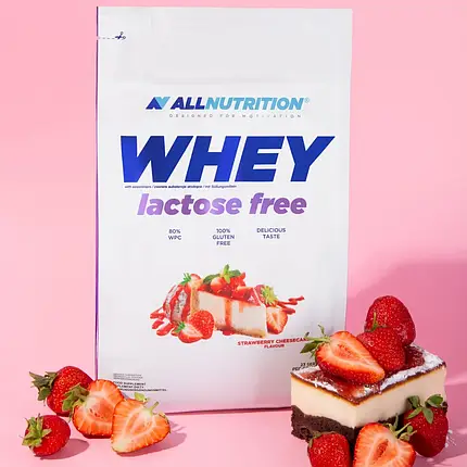 Сироватковий протеїн без лактози AllNutrition Whey Lactose Free Protein 700 г (різні смаки ), фото 1