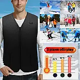 Термо жилет з підігрівом usb розмір 2XL, фото 2