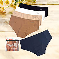 Труси жіночі сліп La Vivas безшовні середня посадка 1 шт Розмір M L XL