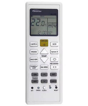 Пульт для кондиціонерів PANASONIC A75C16330 Inverter, фото 1