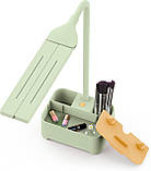 Світлодіодна настільна лампа, настільні лампи для очей з тримачем для ручок, тримачем для мобільного телефону, захищає очі,ё, фото 3