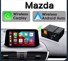 2025 P3 Бездротовий адаптер Bluetooth CarPlay / Android Auto USB Hub для Mazda (TK78669U0C)
